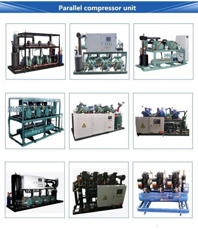 6GE-34Y 30HP compressor unidade de condensação de baixa temperatura 30hp unidade de condensação em cascata unidade de condensação de água 1