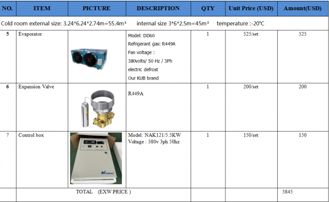 armazenamento de alimentos frios Armazenamento de carne armazenamento a frio 55 metros cúbicos temperatura -20 graus preço de armazenamento a frio 1