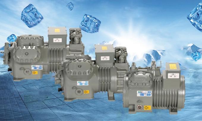 Compressor de refrigeração de 2HP a 50HP Fabricado na China Suporte compressor de pistão semi-hermético barato e personalizado para refrigeração de câmaras frigoríficas, compressor de câmaras frigoríficas, sistema de câmaras frigoríficas, câmaras frigoríficas industriais 1