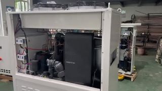 Armazenamento em temperatura ultrabaixa: Unidade de refrigeração em cascata YM34E1G até -65°C