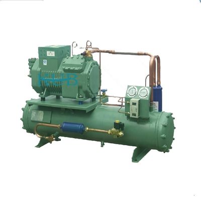 5HP Water Cooled Condensing Unit 380V with Shell and Tube Condenser