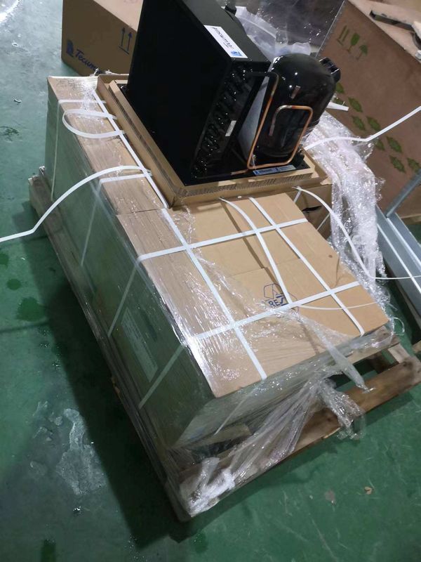 CAJ2446ZBR Tecumseh compressor 1 hp unidade de condensação 220V ac unidade de condensação R404A unidades de condensação congelador