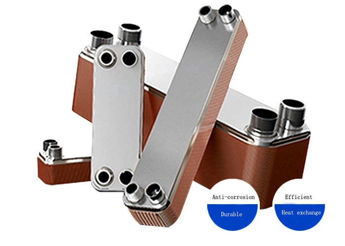 B3-50-48D Preço barato 10HP Exchanger de calor evaporador de cobre / aço inoxidável 304/316 fabricante de trocador de calor de placa de brasagem