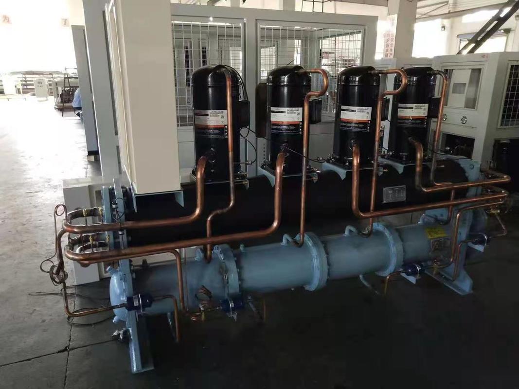 Kub OEM Chiller de água industrial com 3HP a 50HP Semi compressor hermético e 380V 50Hz fonte de alimentação com 1 ano de garantia