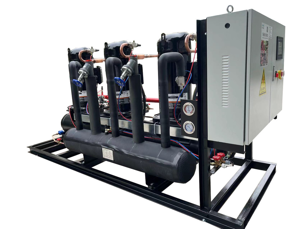 KUB WN03 ZB19M ZB19KQE R404A Unidade de condensação refrigerada a água do compressor Copeland com tensão de 220V 1 ano de garantia e potência de 2,5 hp