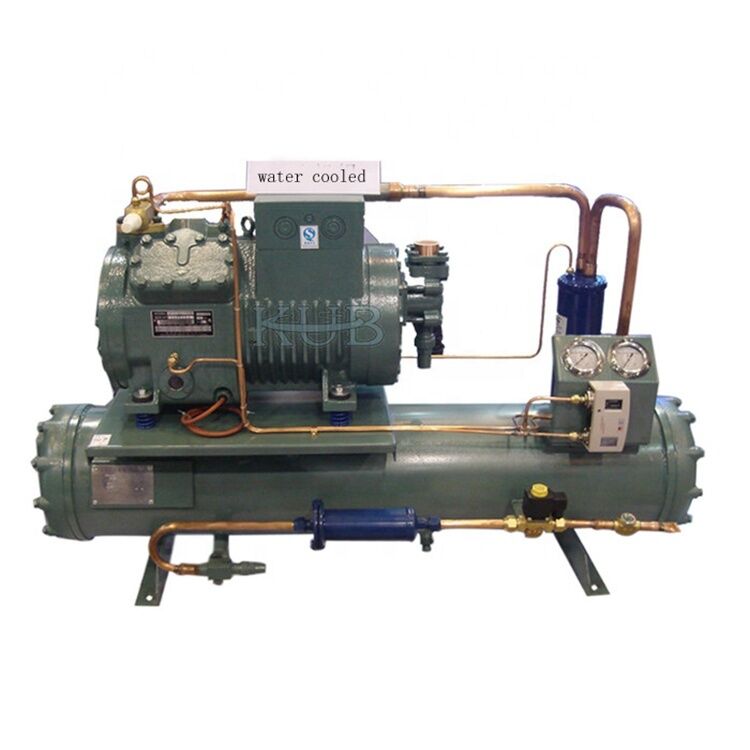 KUB 4FES-5 5HP sistema de resfriamento do compressor para armazenamento a frio refrigerador de água unidade de condensação unidade de refrigeração fácil de operar
