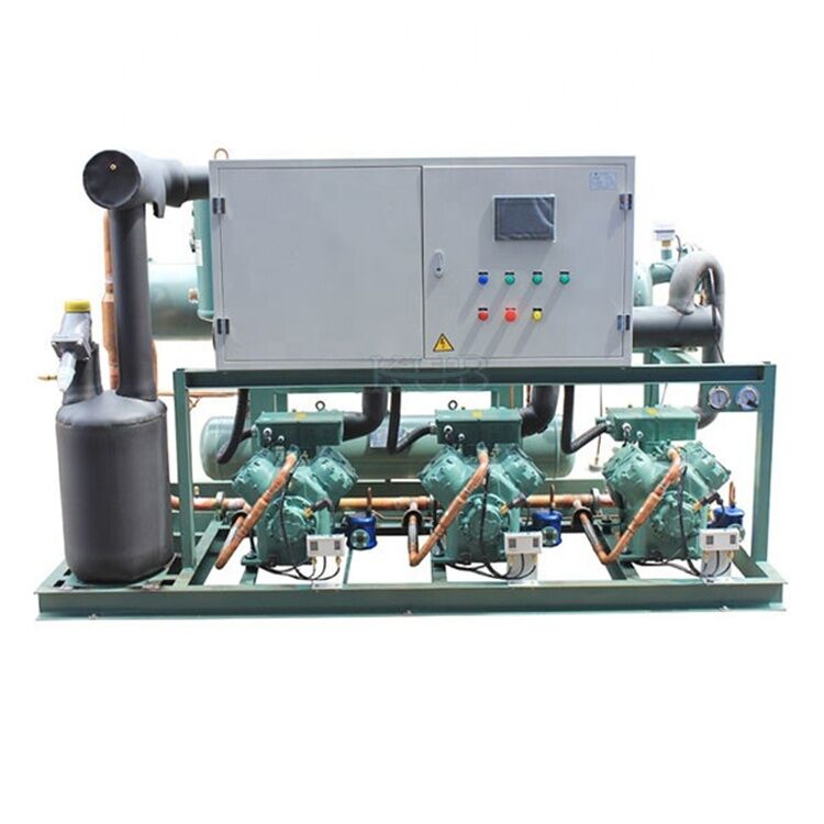 KUB 4FES-5 5HP sistema de resfriamento do compressor para armazenamento a frio refrigerador de água unidade de condensação unidade de refrigeração fácil de operar