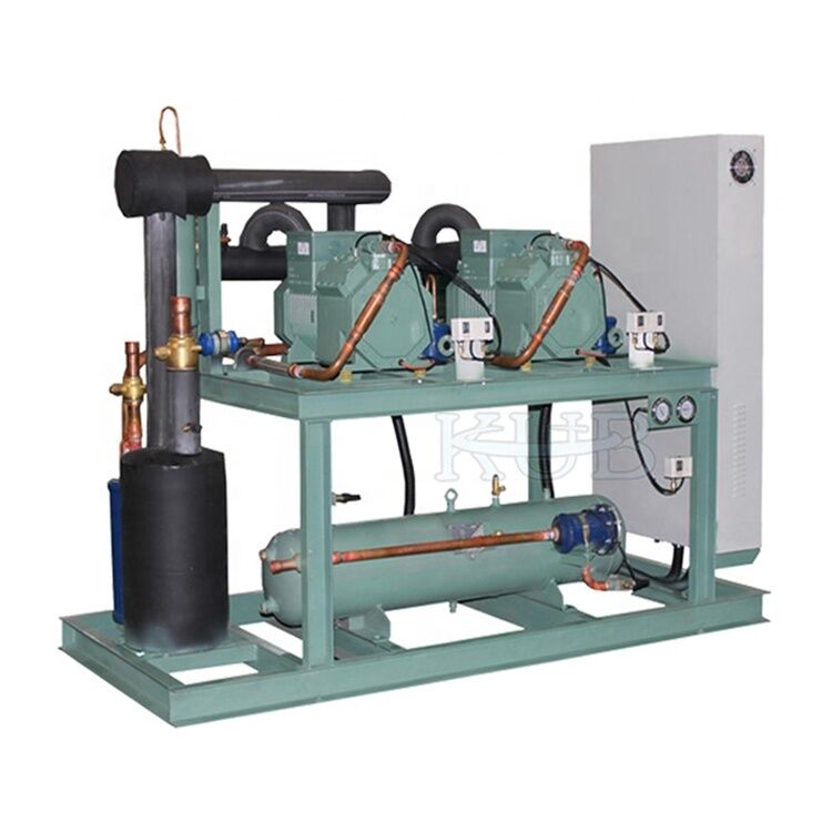KUB 4FES-5 5HP sistema de resfriamento do compressor para armazenamento a frio refrigerador de água unidade de condensação unidade de refrigeração fácil de operar