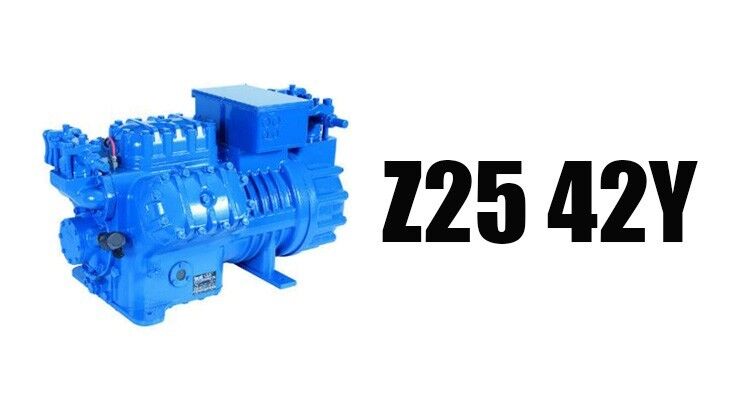 Unidade condensadora Z25 42Y Ltaly refrigerada a água de alta qualidade e bom desempenho e compressor de refrigeração para armazenamento a frio Fácil de operar