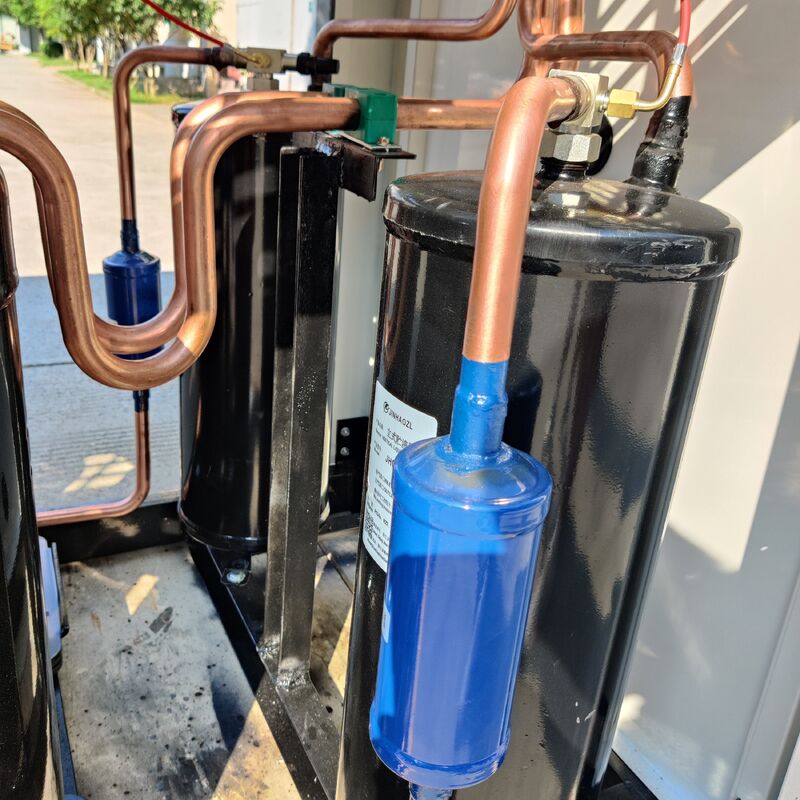 Chiller refrigerado a ar de 40 HP com compressor Copeland e refrigerante R404A para refrigeração industrial