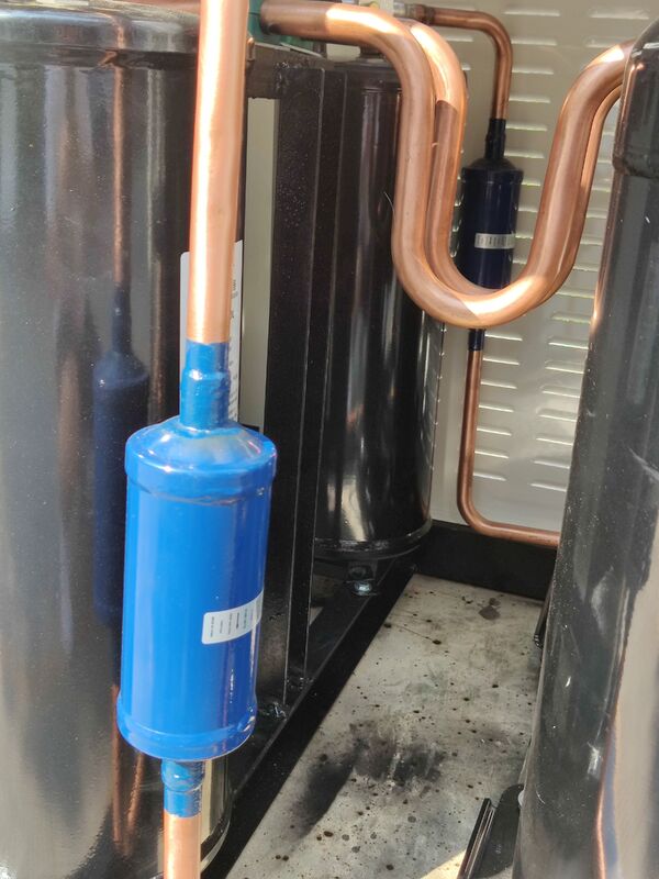 Chiller refrigerado a ar de 40 HP com compressor Copeland e refrigerante R404A para refrigeração industrial