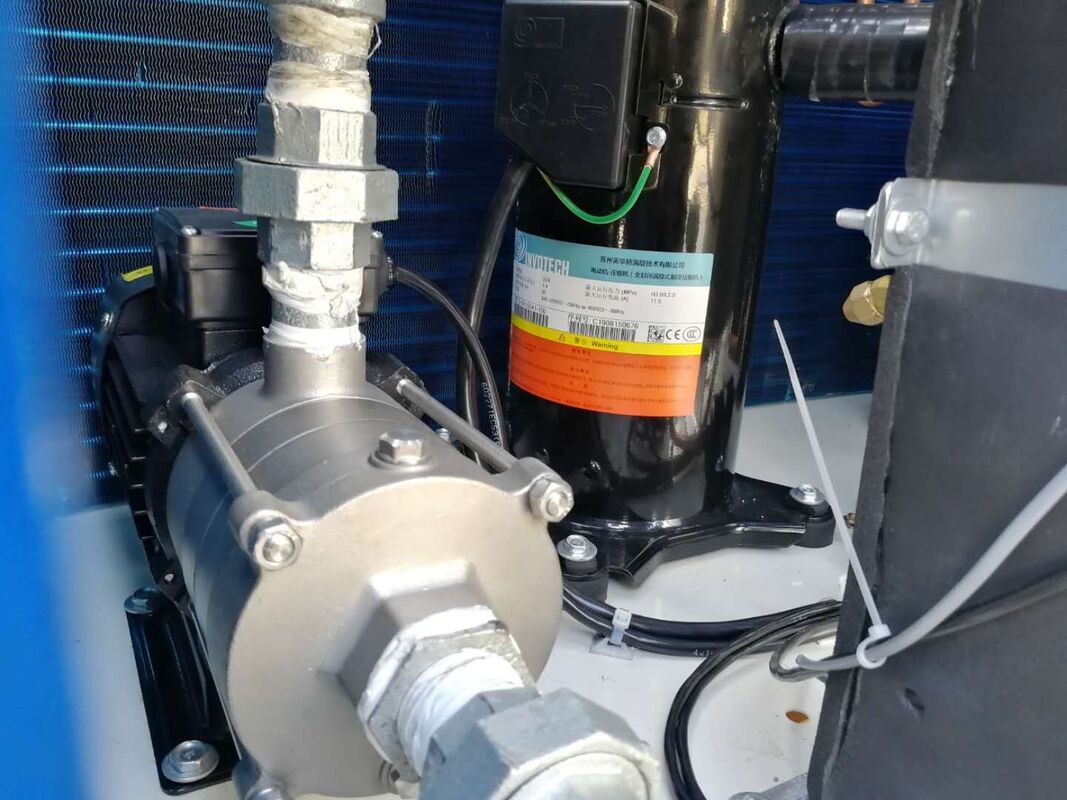 Chiller industrial de 5 HP com compressor hermético e chiller refrigerado a ar de 380V/3Ph/50Hz