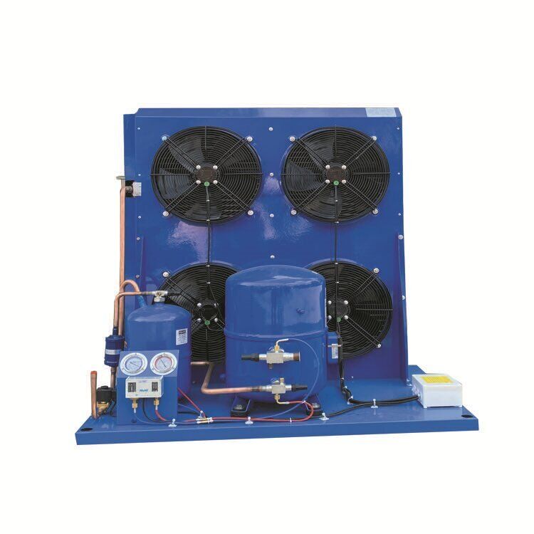 Chiller Industrial com Compressor de 12HP, Refrigerante R22/R404A e Unidade Condensadora Refrigerada a Ar com 1 Ano de Garantia