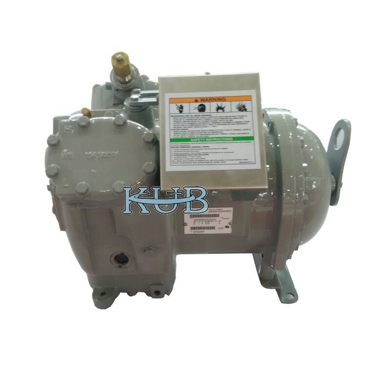06ER4756A0 Compressor Reciprocante Semi-Hermético Carlyle Novo com Refrigerante R404A 400V 3PH 50Hz e Garantia de 1 Ano