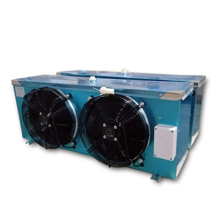 DL-25.8/125 Fabricado na China Evaporador de Câmara Fria Certificado CE Unidade Cooler Resfriador de Gelo com Lavagem de Água para Câmara Fria