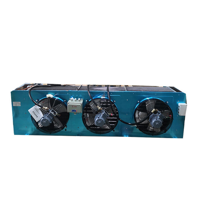 DL-25.8/125 Fabricado na China Evaporador de Câmara Fria Certificado CE Unidade Cooler Resfriador de Gelo com Lavagem de Água para Câmara Fria