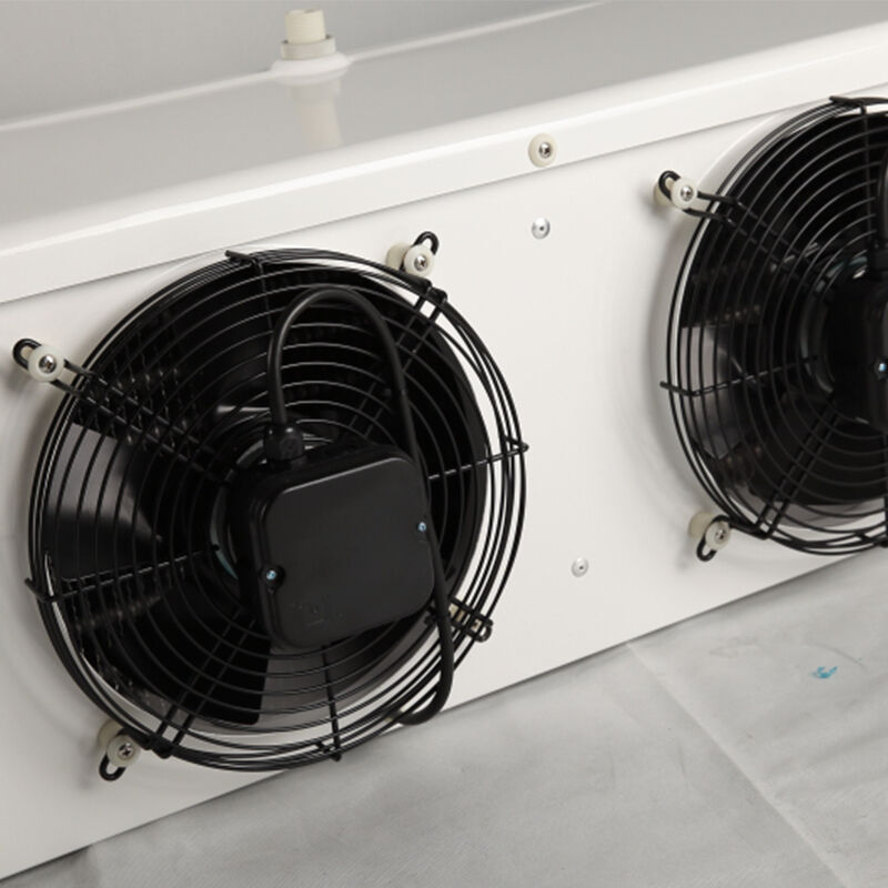 SPBE022D Refrigerador de Ar com Economia de Energia e Degelo Elétrico para Média Baixa Temperatura com 2 Ventiladores e Revestimento de Alumínio de Alta Qualidade