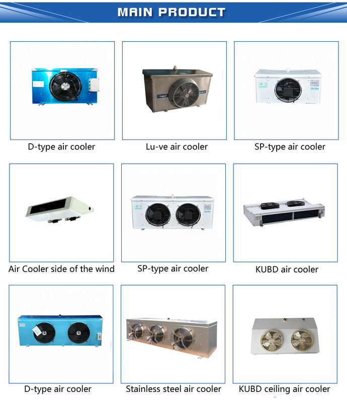 Evaporador de teto série KUBD (Europeu) Climatizador sem água Uso doméstico Uso comercial Uso industrial Bom preço