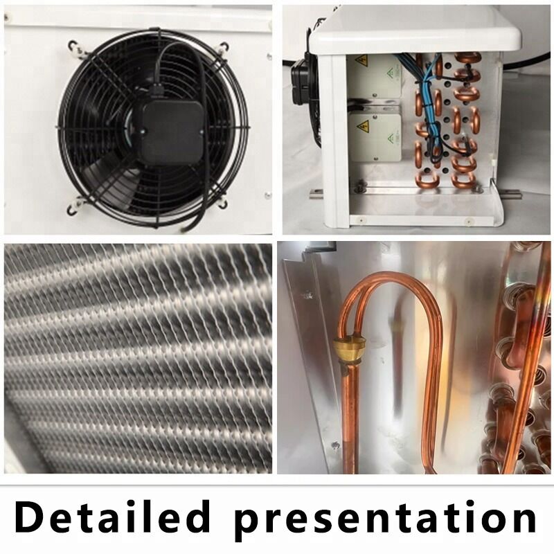 KUBD-3D Shell and Tube Evaporator KUBD Series Ceiling Mounted air Cooler (European) with Durable Aluminium Shell Made in China