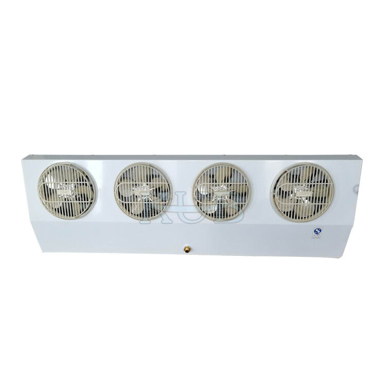 Evaporador de Saída de Ar Dupla Face Série KUBD Montado no Teto com Ventilador para Armazenamento Refrigerado de Baixo Ruído