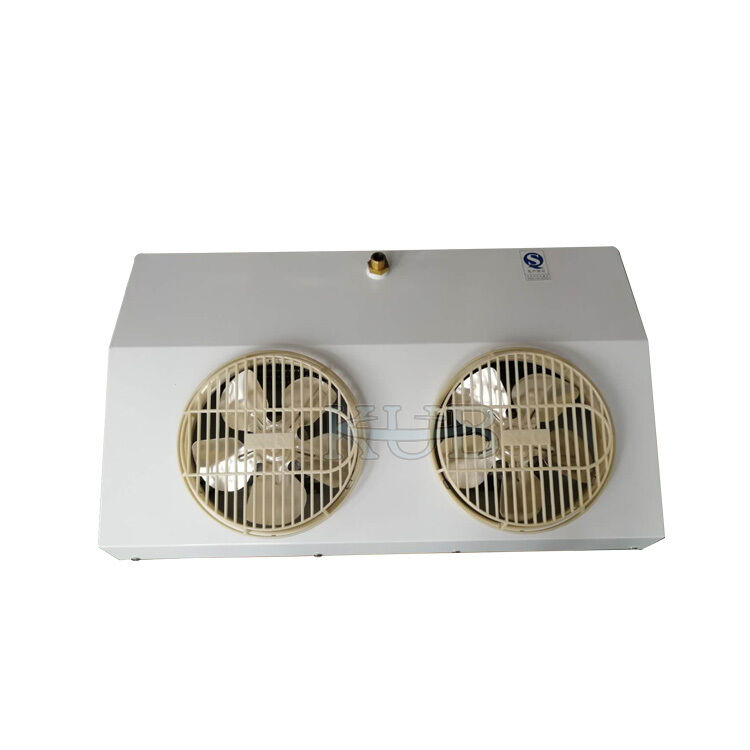 Evaporador de Saída de Ar Dupla Face Série KUBD Montado no Teto com Ventilador para Armazenamento Refrigerado de Baixo Ruído