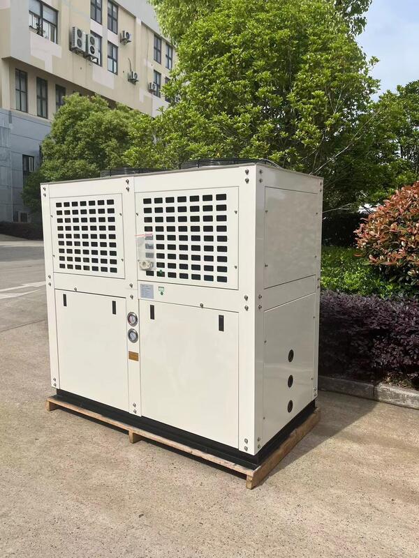 FNVS-100 KUB Brand New Spare Parts Moon Vertical Rectangle Industrial Air-Cooled Condenser Copper Tube Aluminum Fin 380V