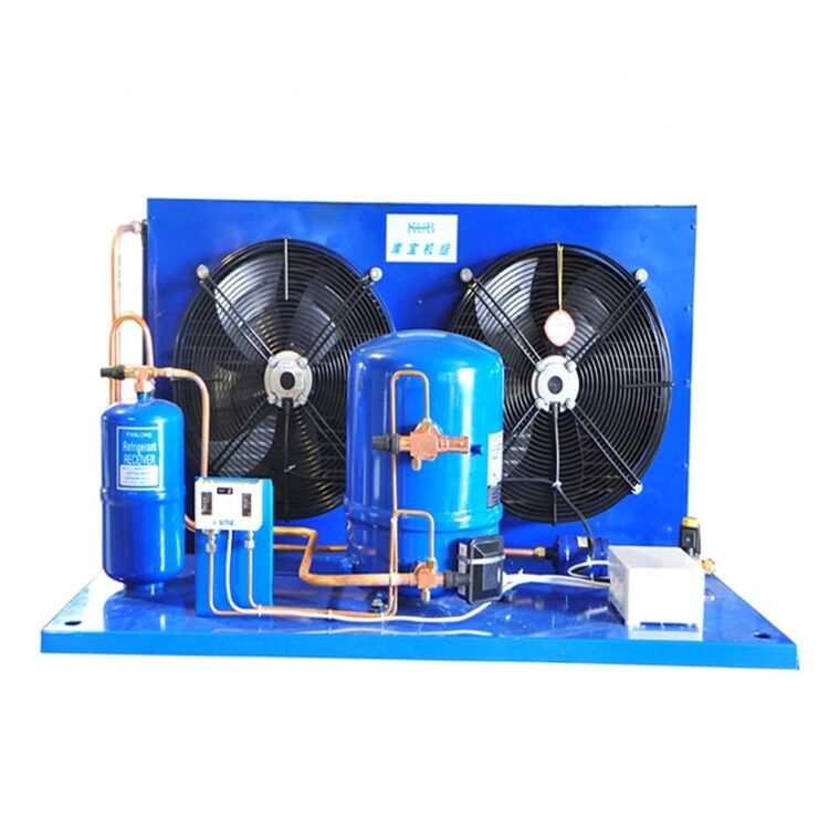 MT64/WN05M Compressor de pistão MT64 5hp Compressor de refrigeração por água Unidade de condensação de armazenamento a frio Unidade de refrigeração de armazenamento a frio Fácil de operar