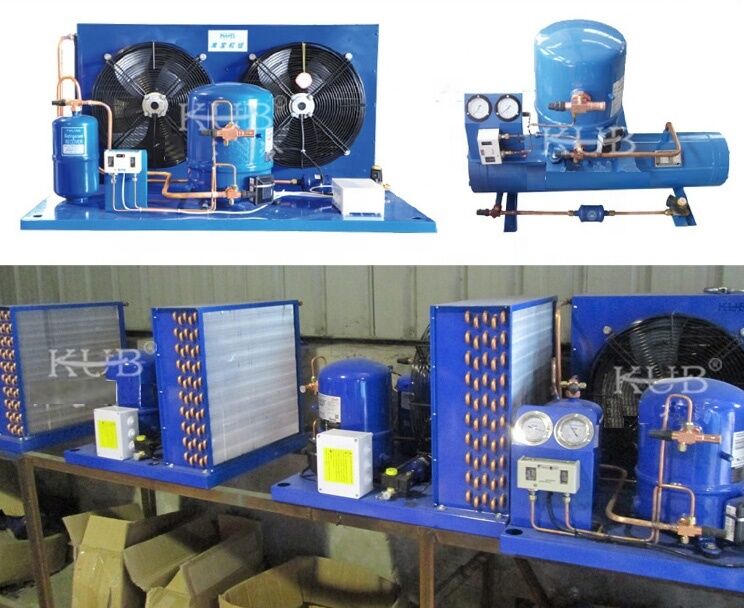 MT64/WN05M Compressor de pistão MT64 5hp Compressor de refrigeração por água Unidade de condensação de armazenamento a frio Unidade de refrigeração de armazenamento a frio Fácil de operar