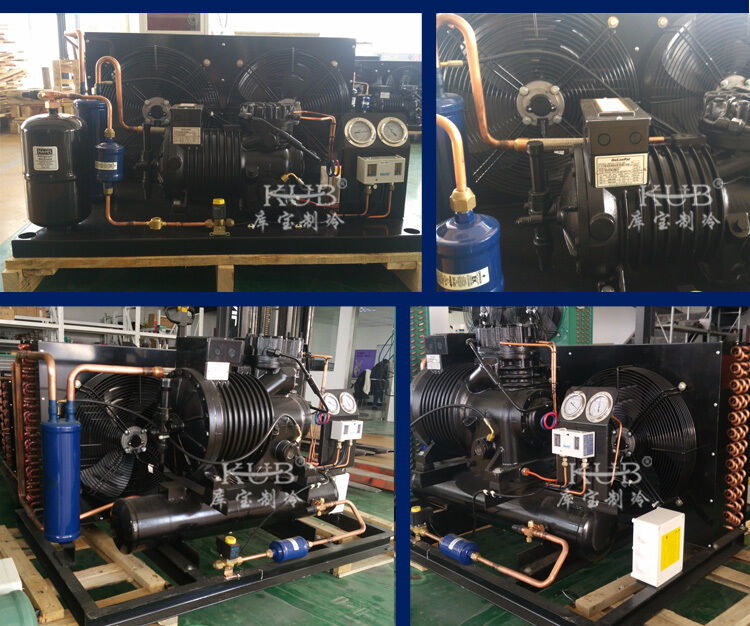 BFS81 Sala de frio fiável Compressor semi-hermético Unidade de condensação Armazenamento a frio Unidade de refrigeração Fácil de operar
