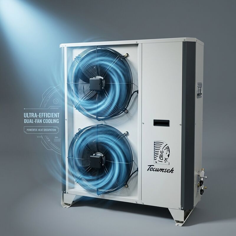 TXV equipou a sala fria de condensação pequena do superaquecimento preciso da válvula de expansão do rolo R404A Danfoss da unidade 2HP hermética