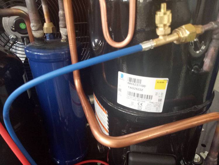 Capacidade refrigerando de condensação da unidade 3.75KW da baixa temperatura de TAG2522Z 6HP R404a