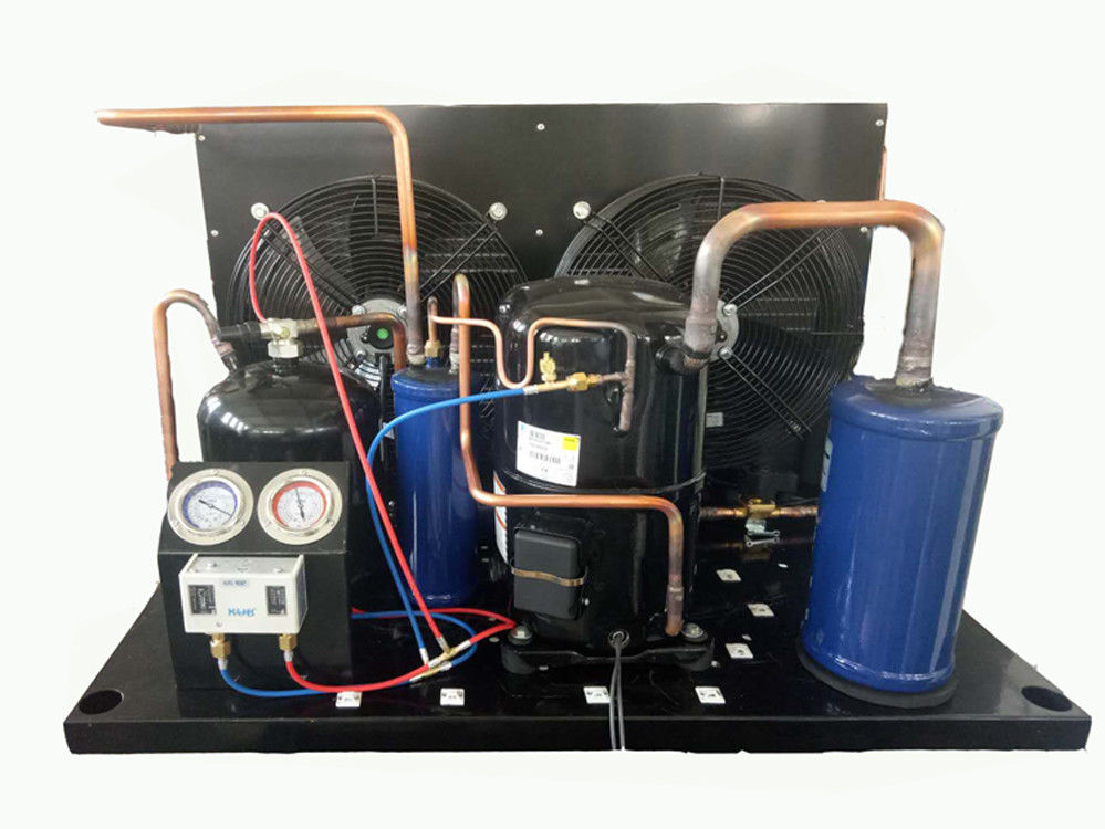 Capacidade refrigerando de condensação da unidade 3.75KW da baixa temperatura de TAG2522Z 6HP R404a