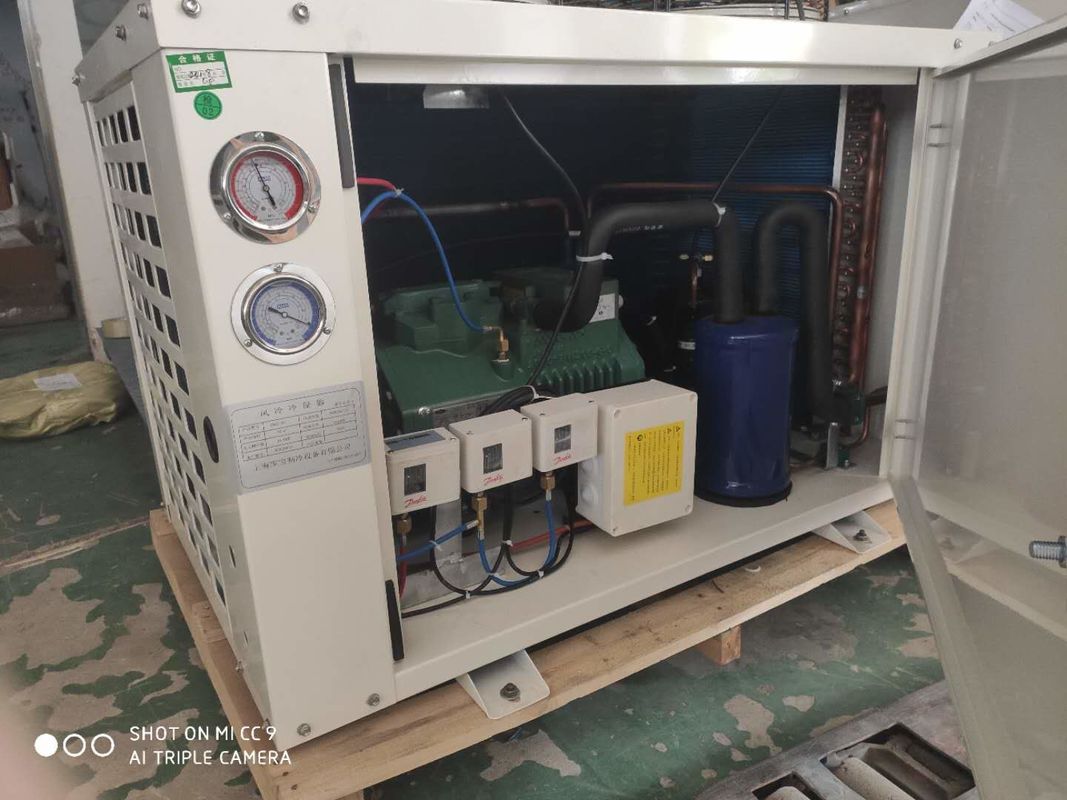 tipo unidade de condensação semi hermético de 3hp R404A U para a sala fria de armazenamento frio do refrigerador