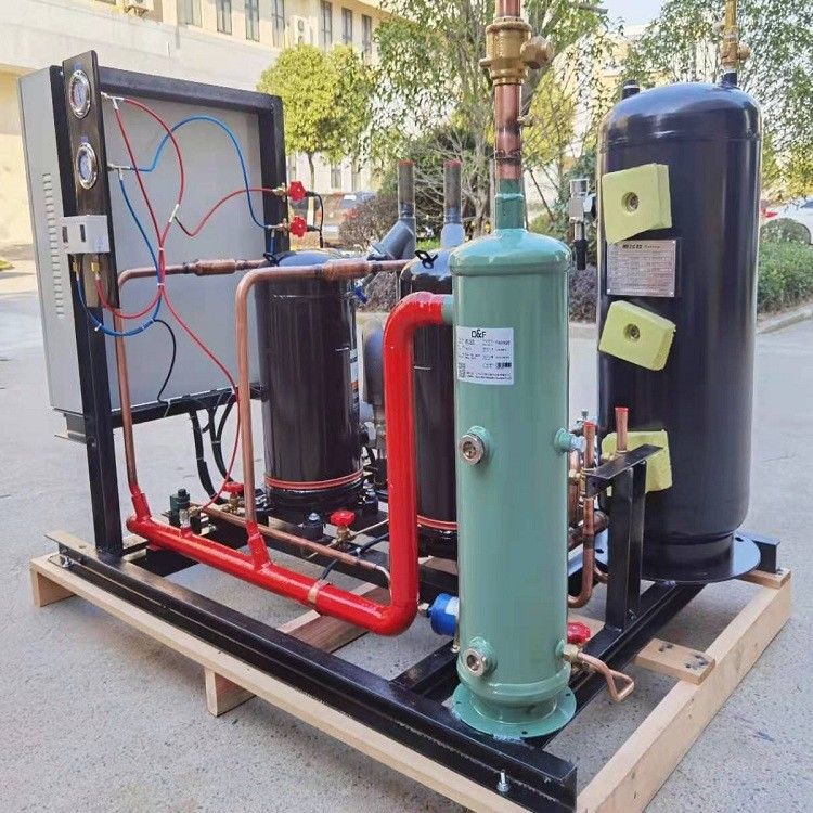 KBVA-130*2L ZFI59KQE Unidade criogénica de quarto frio compressor de rolagem unidade paralela unidade de refrigeração