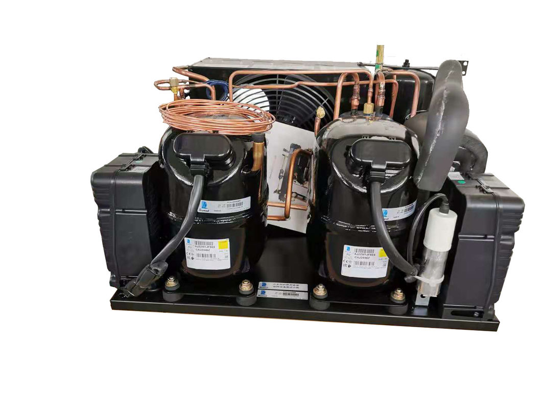 Unidade de condensação para armazenamento em ambiente frio CAJ2446ZBR R404A compressor 1HP pequena unidade de condensação Tecumseh