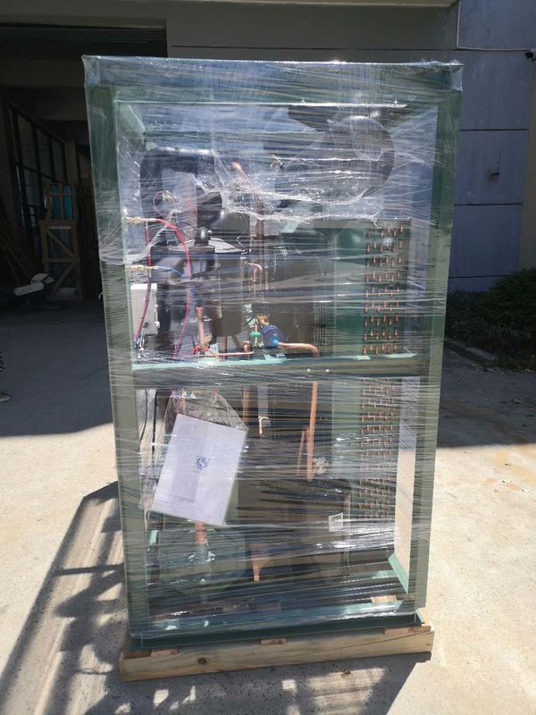 A água de condensação da unidade 15HP 12HP da sala fresca da cascata da temperatura ultra baixa refrigerou a condensação comercial de condensação da unidade