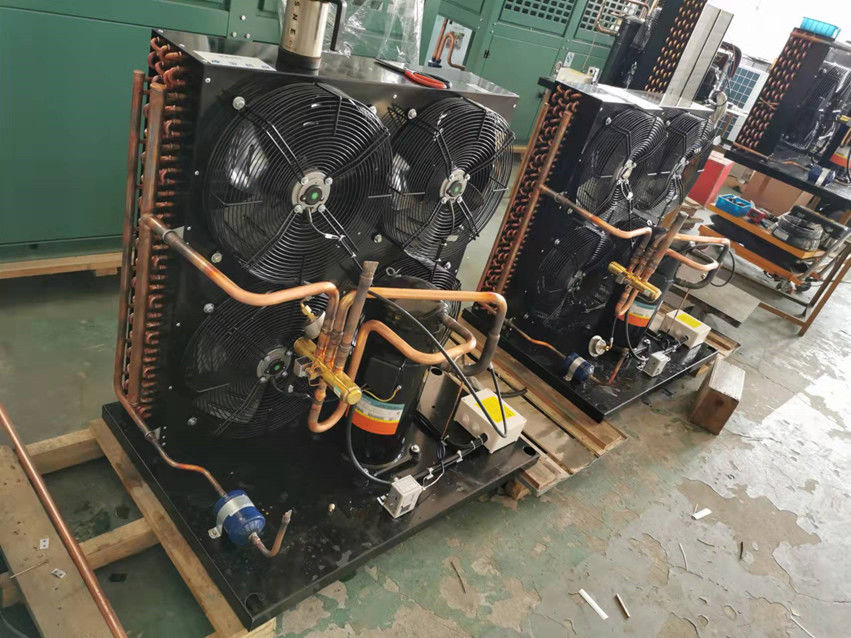 Unidades de condicionamento de ar em forma de caixa de R404a que degelam o tipo à prova de explosões regulamento do ajuste de energia